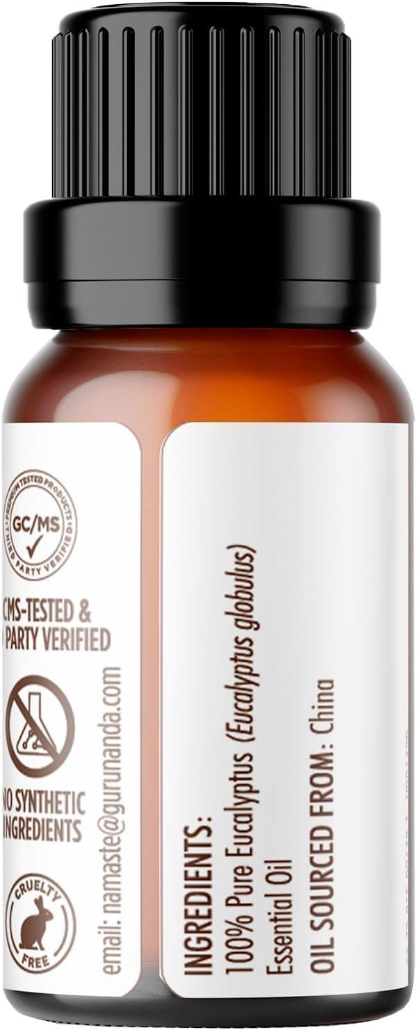 Eucalyptus Essential Oil, 15 ML – 2 Pack