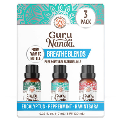 Breathe Essential Oil, 10 ML – 3 Pack