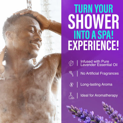 Lavender Vapor Shower Tablets - 15 Count (3 Pack)