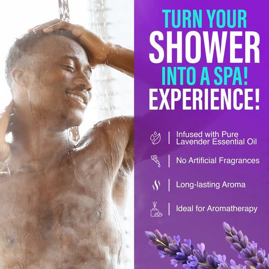 Lavender Vapor Shower Tablets - 5 Count