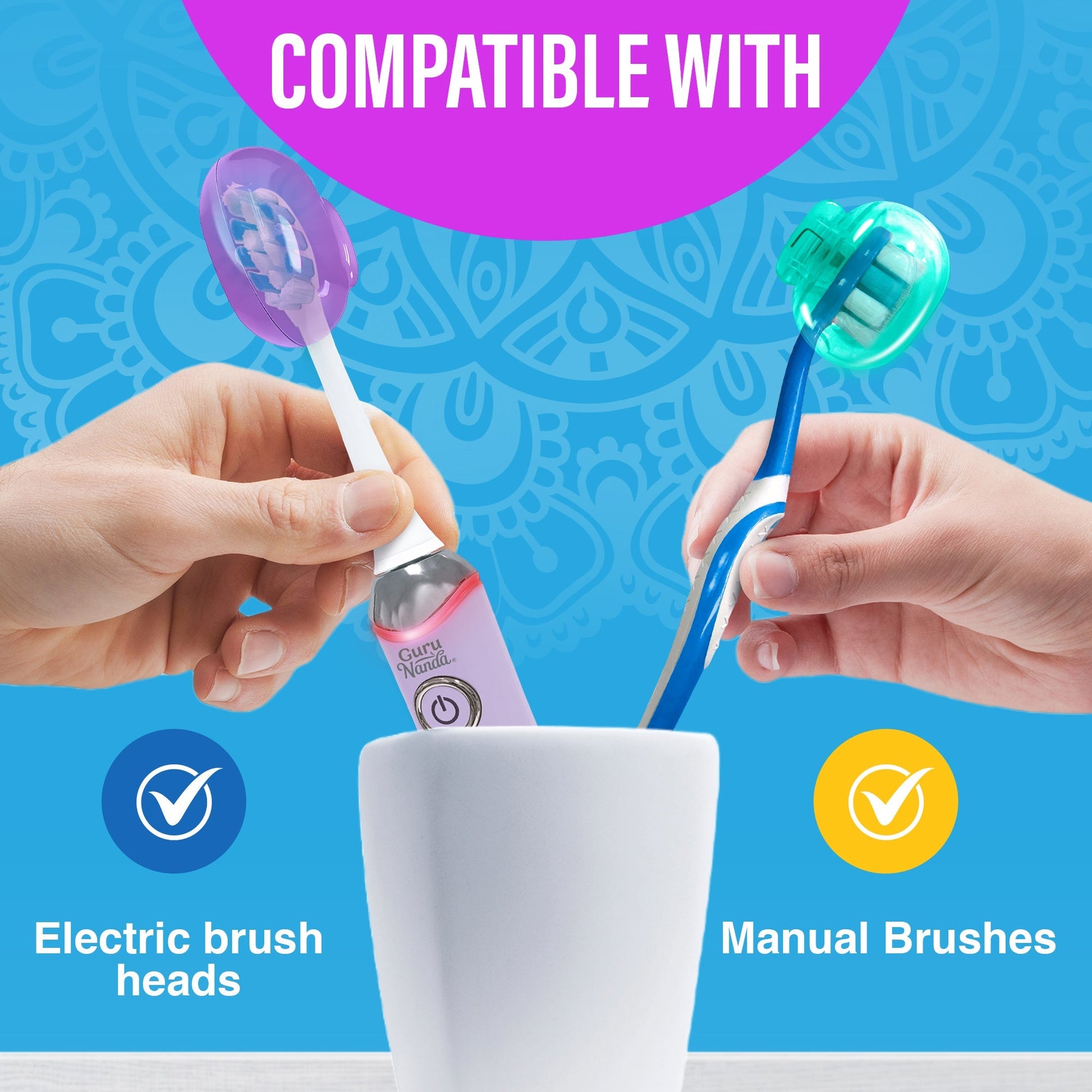 Brush Pod Toothbrush Protector – 6 Pack