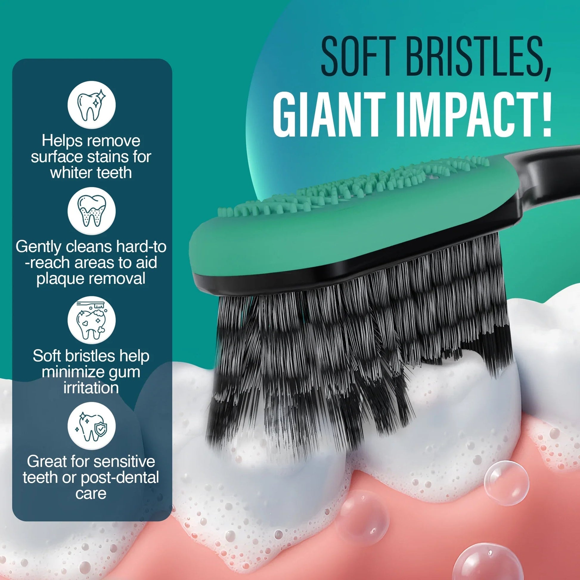 Gentle Giant Whitening Spiral Toothbrush