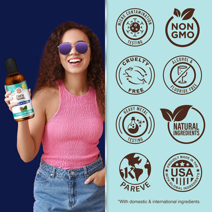 Cocomint Oil Pulling with 7 Essential Oils & Vitamins D3, E & K2