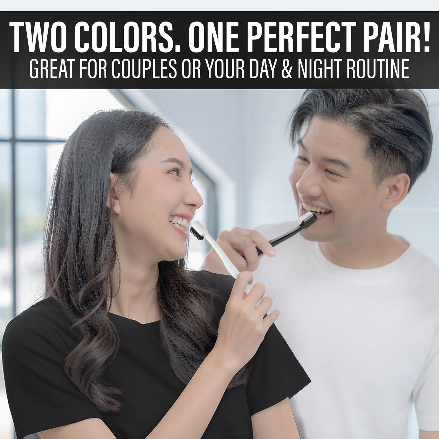 Yin Yang Extra Soft Bristles Toothbrush – 2 Pack