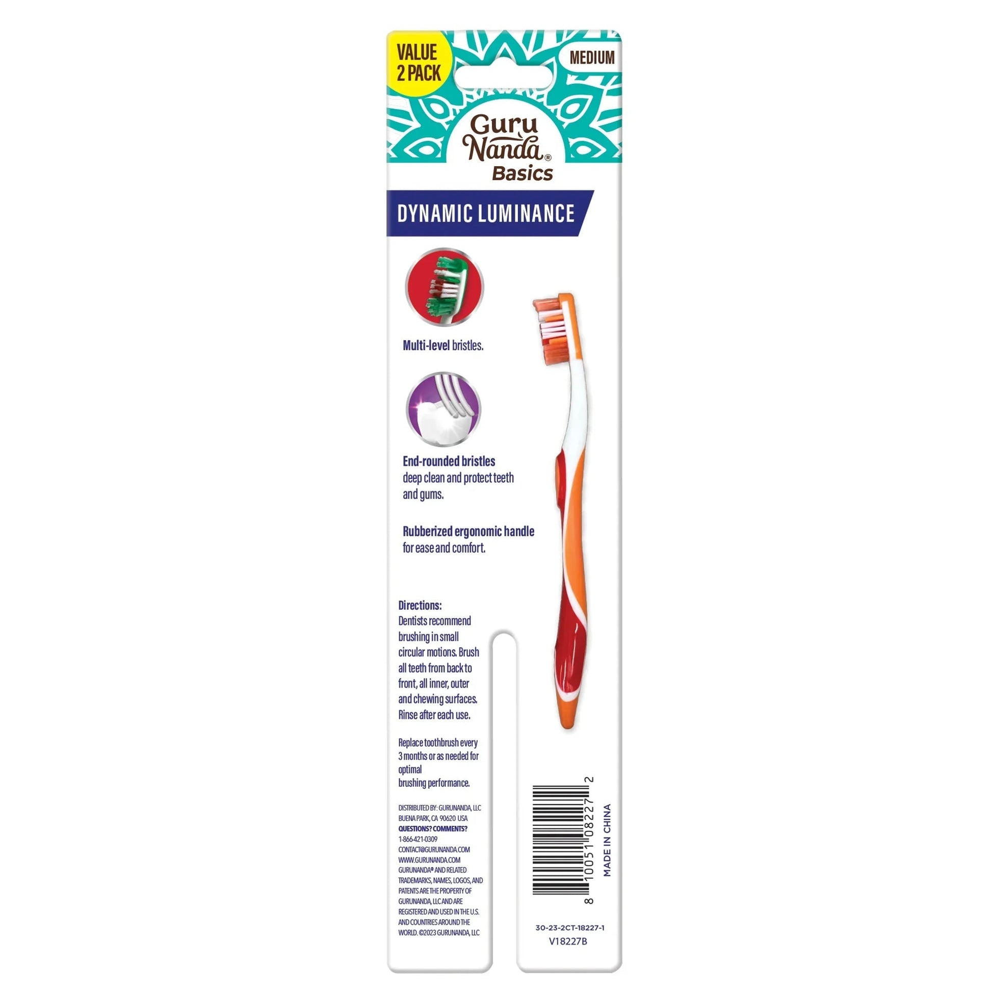 Dynamic Luminance Toothbrush – 2 Pack