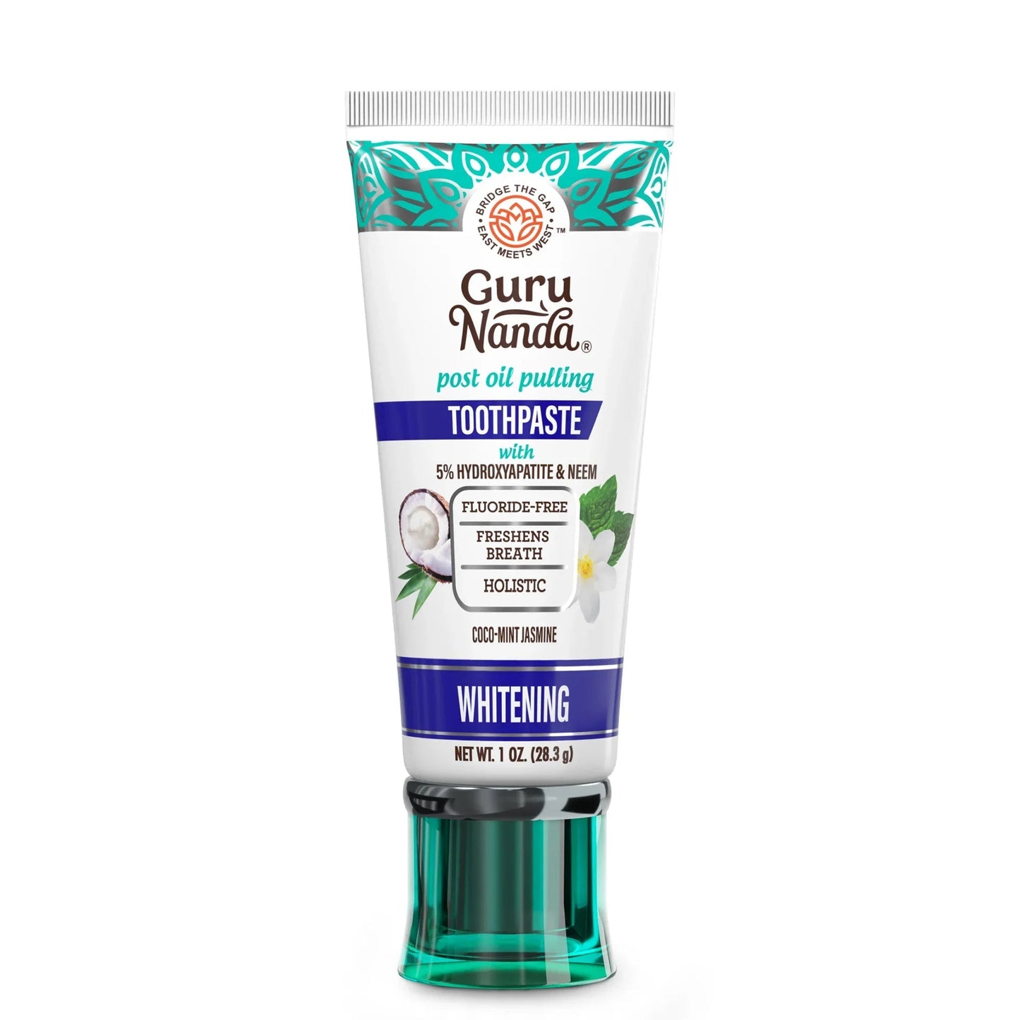 Hydroxyapatite & Neem Whitening Toothpaste, Fluoride Free
