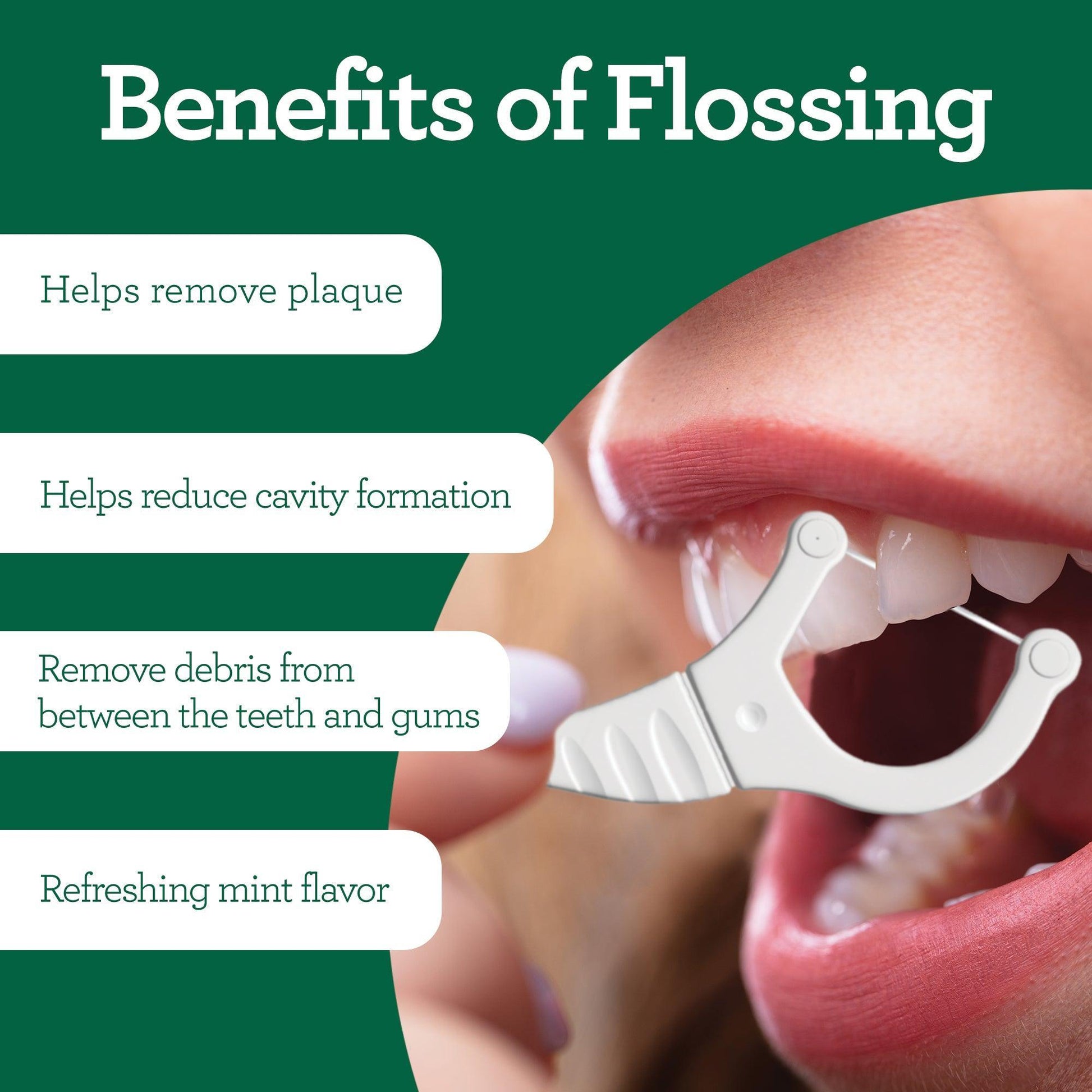 2-in-1 Dental Floss Picks