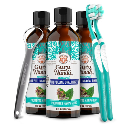 Cocomint Oil Pulling with 7 Essential Oils & Vitamins D3, E & K2