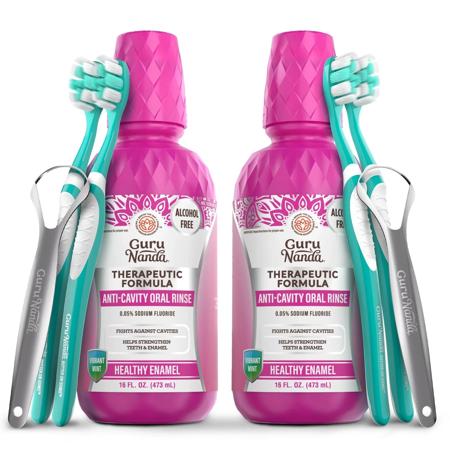 Anti-Cavity Oral Rinse, Vibrant Mint