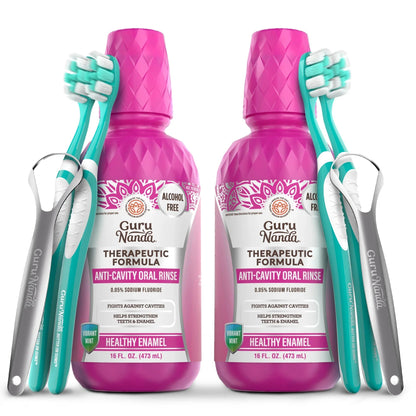 Anti-Cavity Oral Rinse, Vibrant Mint