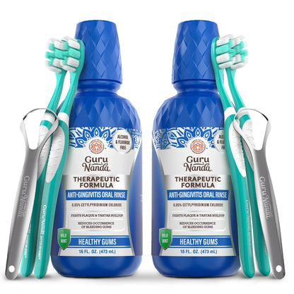 Healthy Gums Oral Rinse, Wild Mint