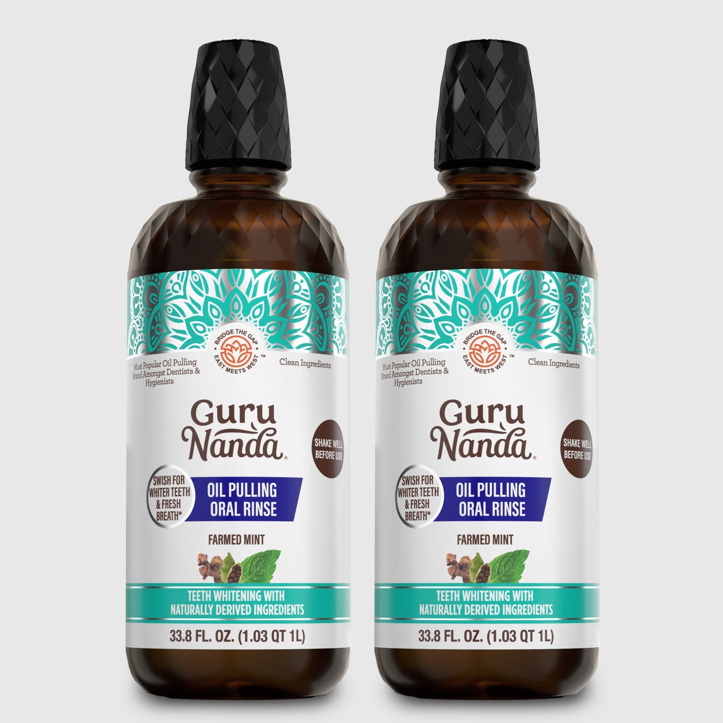 Cocomint Oil Pulling with 7 Essential Oils & Vitamins D3, E & K2
