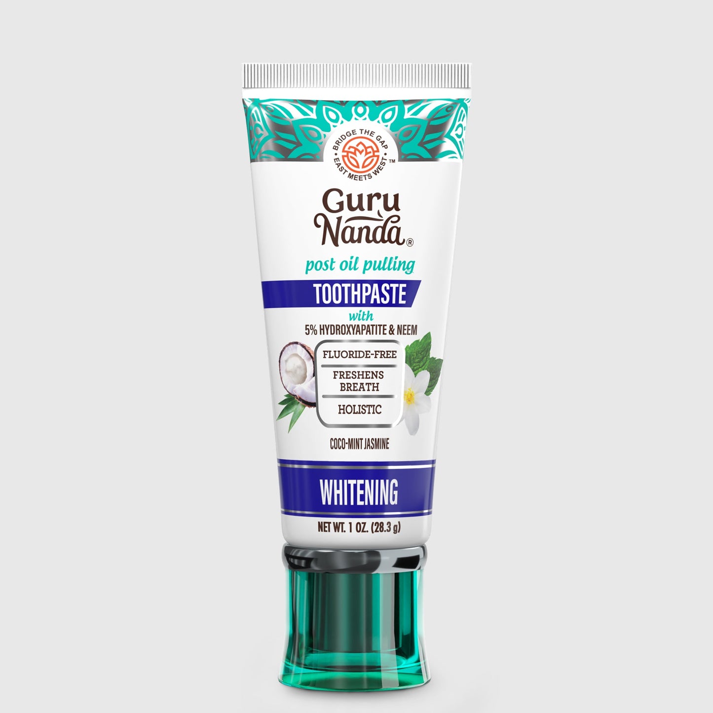 Hydroxyapatite & Neem Whitening Toothpaste, Fluoride Free