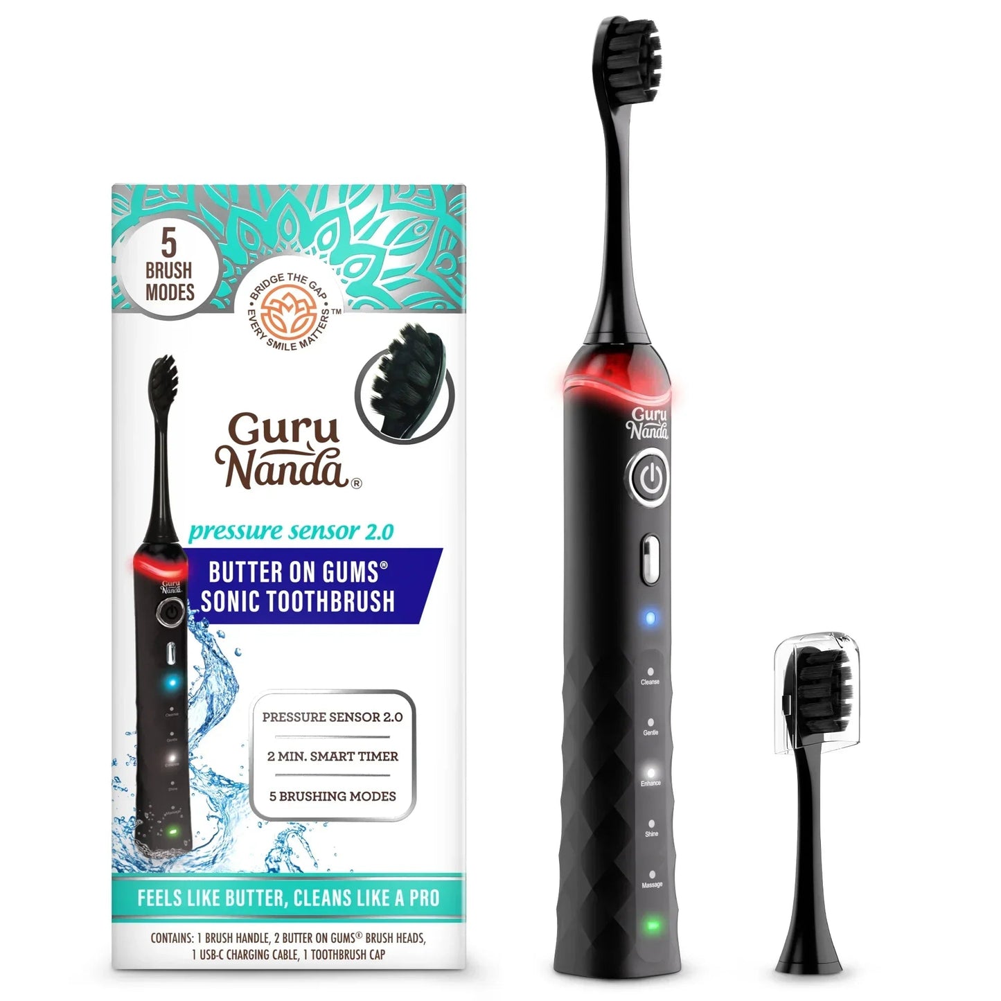 Butter On Gums Pressure Sensor Electric Toothbrush 2.0 (24/Case)