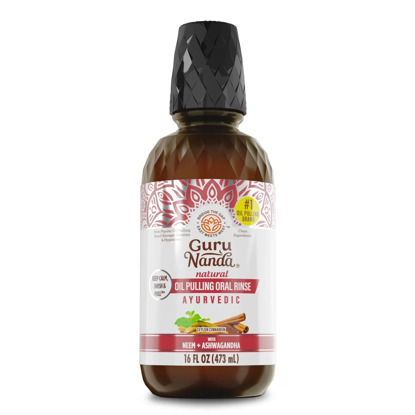 Cinnamon & Coconut Oil Pulling with Neem & Ashwagandha