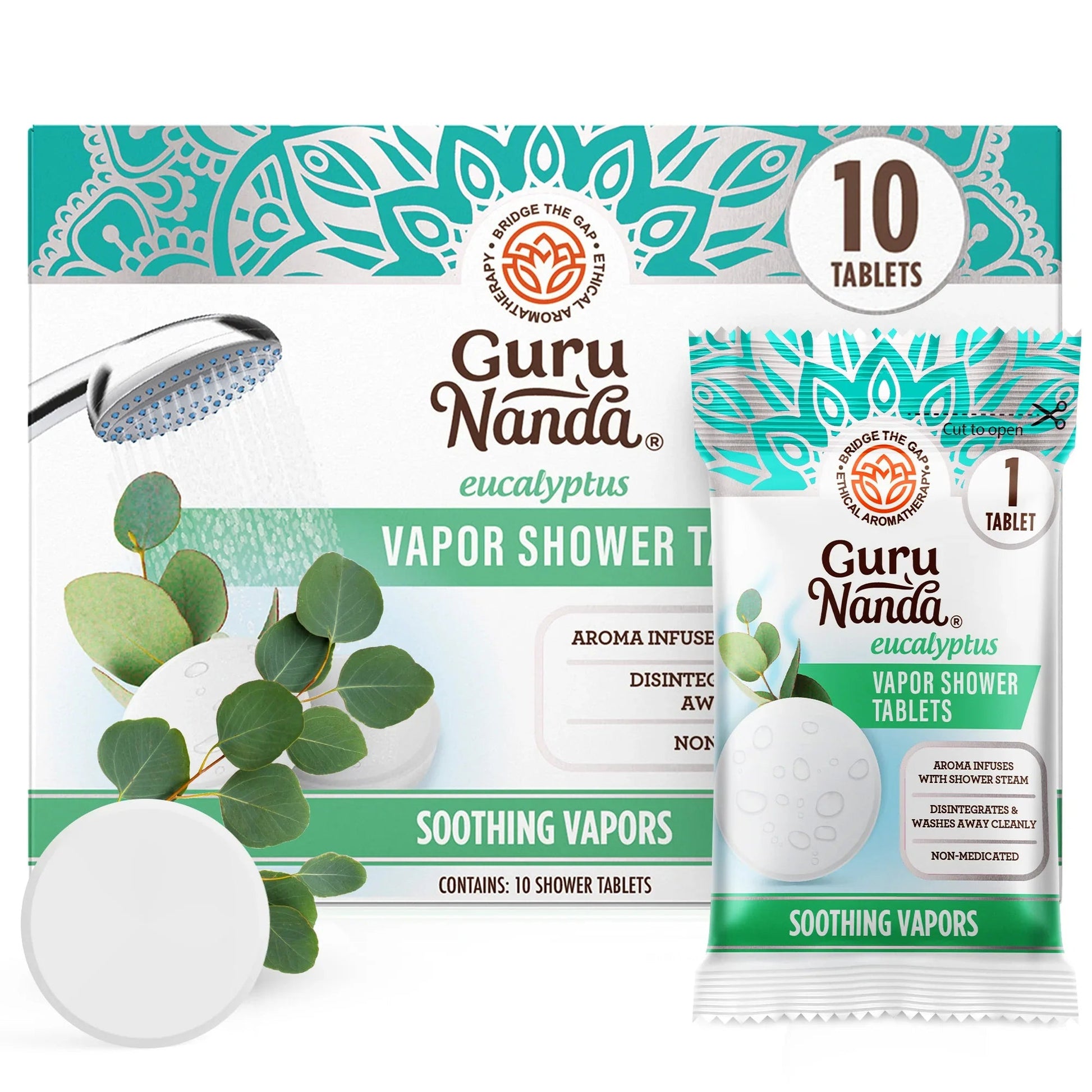 Eucalyptus Vapor Shower Tablets – 10 Count
