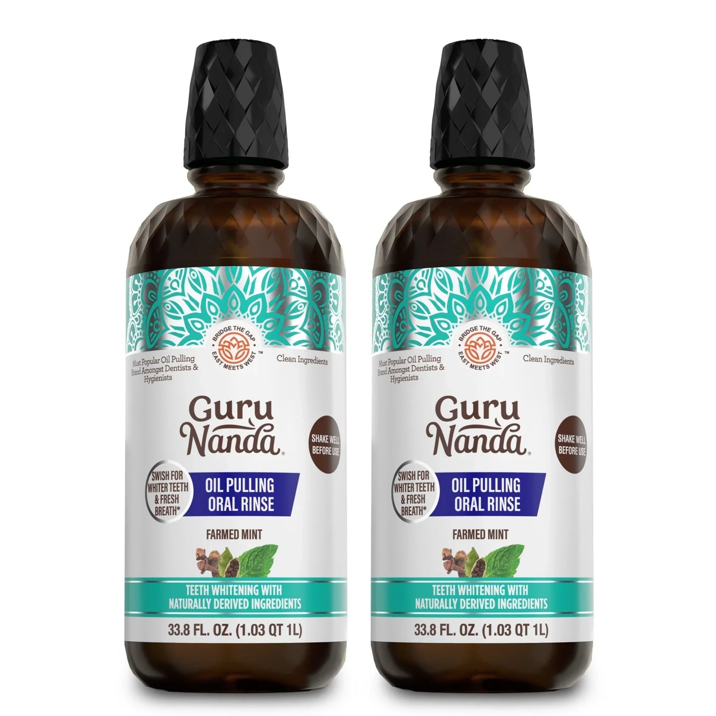 Cocomint Oil Pulling with 7 Essential Oils & Vitamins D3, E & K2