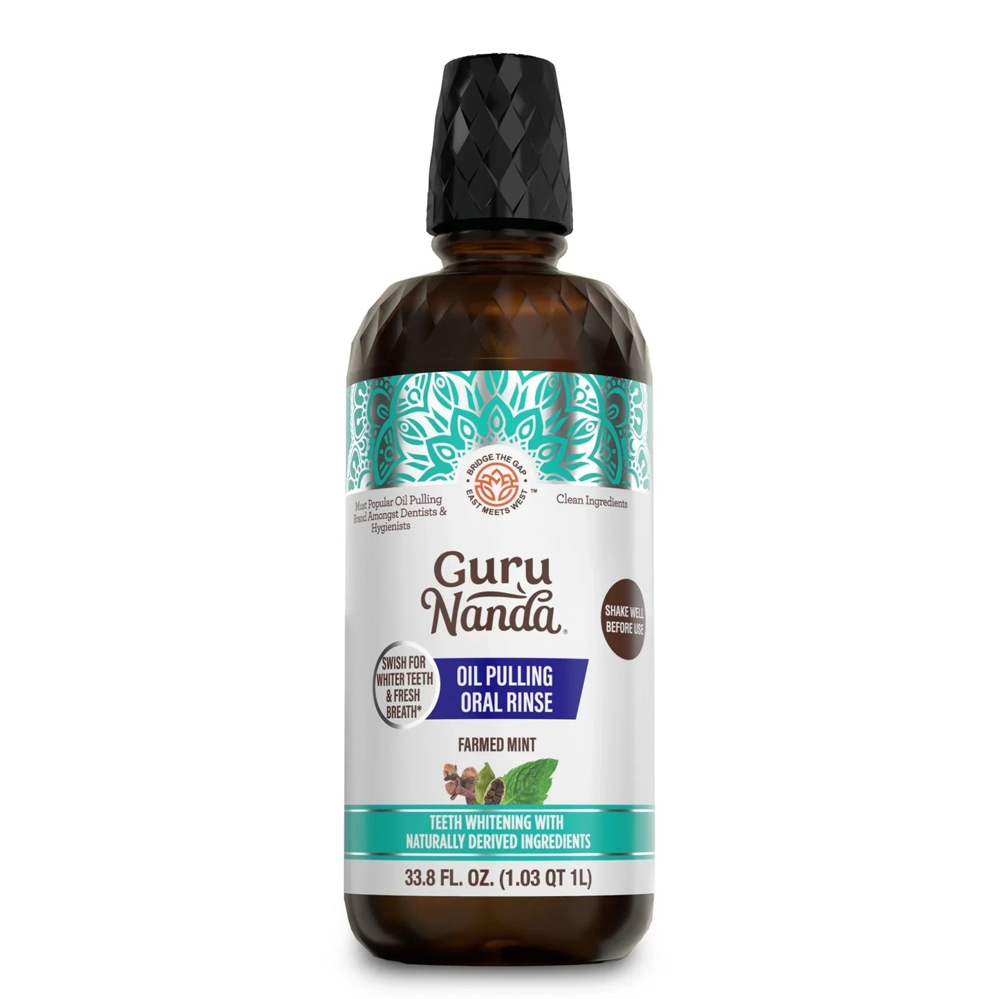 Cocomint Oil Pulling with 7 Essential Oils & Vitamins D3, E & K2