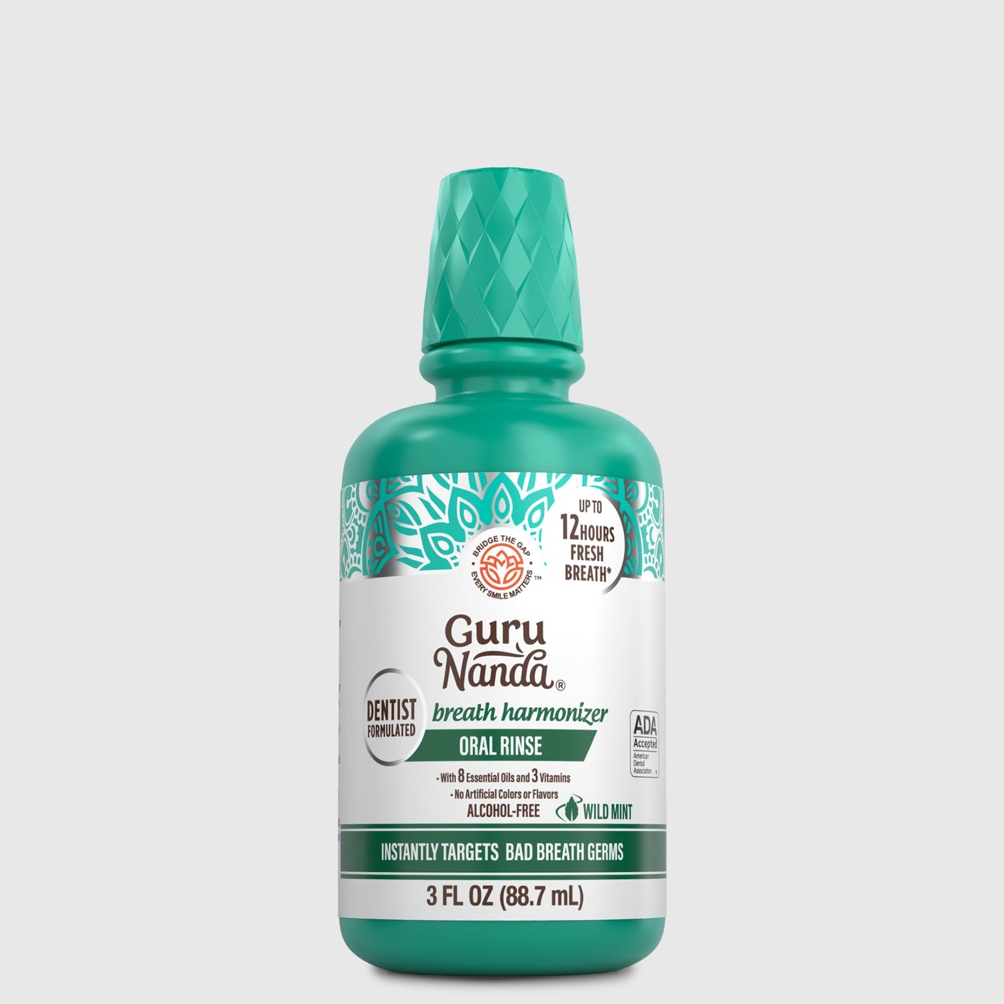 Fresh Breath Harmonizer Oral Rinse, Wild Mint