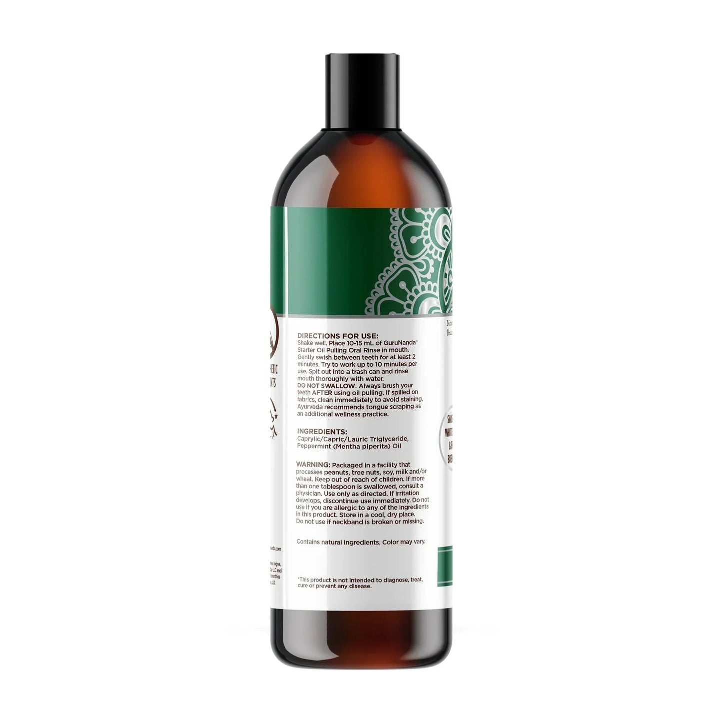 Coconut & Peppermint Oil Pulling, Starter Kit – 8 fl oz
