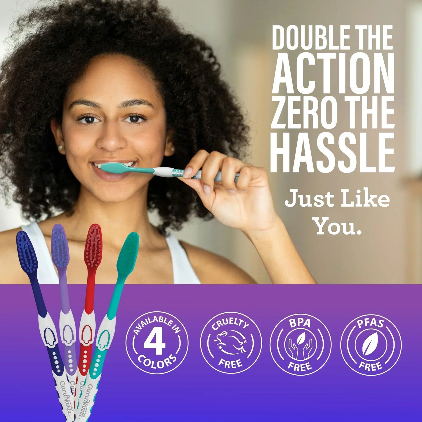 Floss Fusion Toothbrush