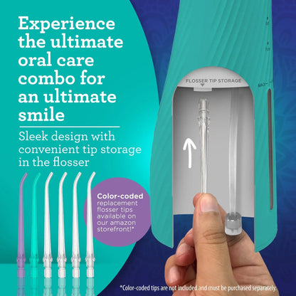 Lion & Lamb 2.0 Portable Sonic Toothbrush & Water Flosser