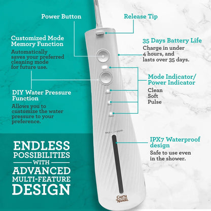 Lion & Lamb 2.0 Portable Sonic Toothbrush & Water Flosser