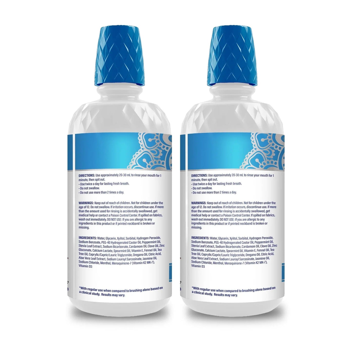 Oxyburst Whitening Oral Rinse, Fresh Mint