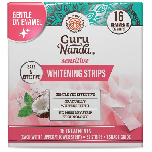 Sensitive Whitening Strips – 16 Day Treatment