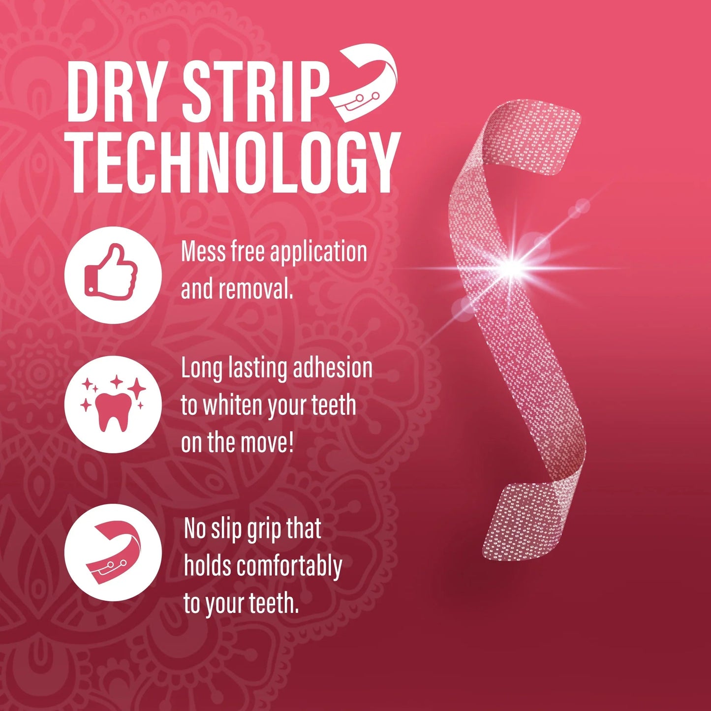 Sensitive Whitening Strips – 16 Day Treatment