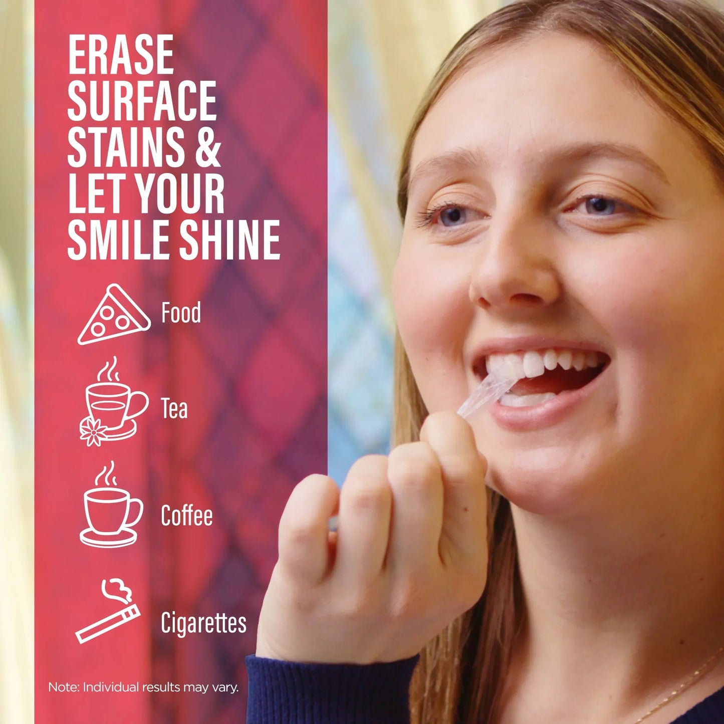 Sensitive Whitening Strips – 16 Day Treatment