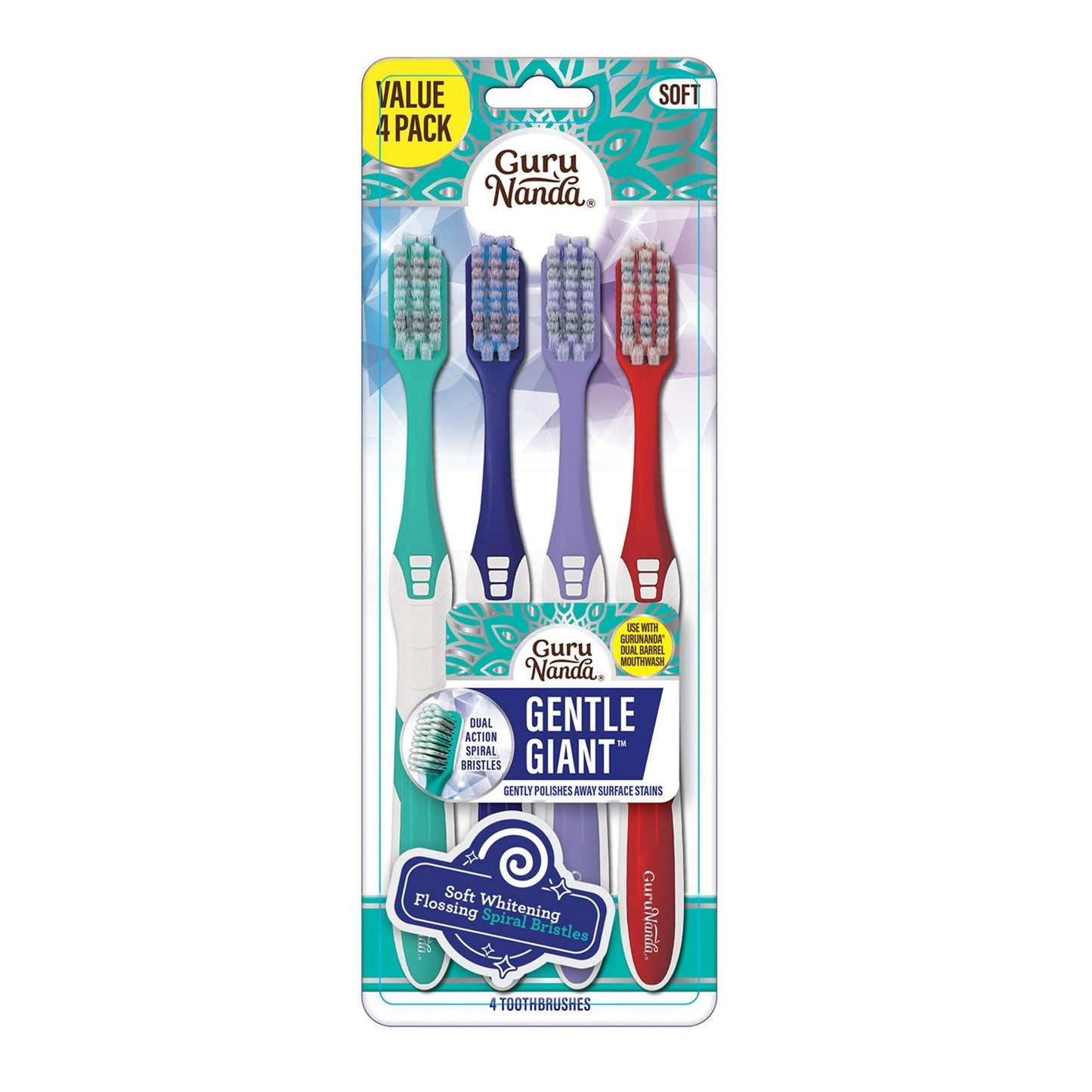 Gentle Giant Whitening Spiral Toothbrush