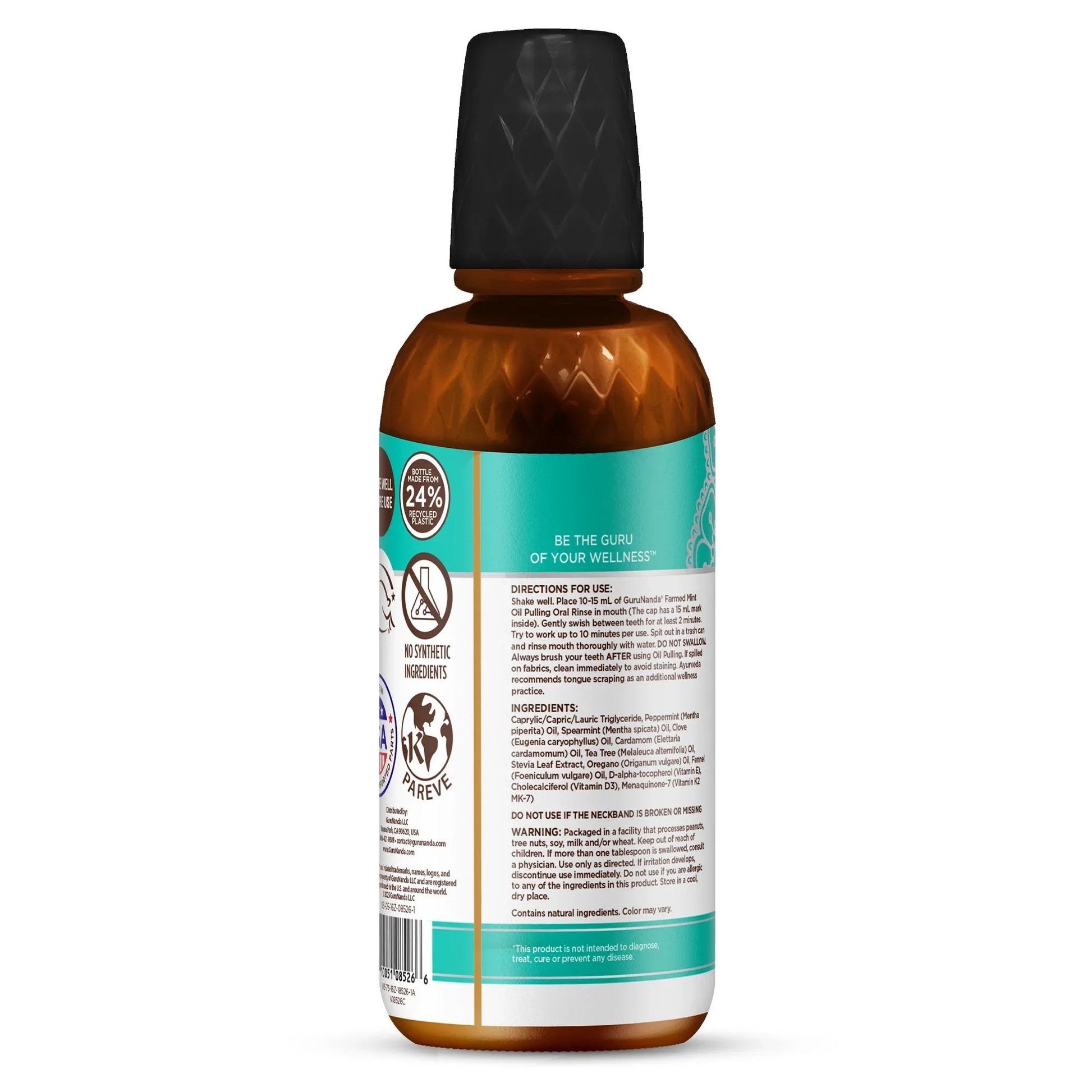 Cocomint Oil Pulling with 7 Essential Oils & Vitamins D3, E & K2