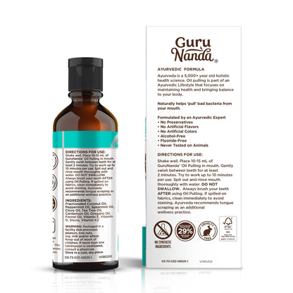 Cocomint Oil Pulling with 7 Essential Oils & Vitamins D3, E & K2
