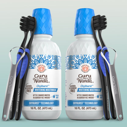 Oxyburst Whitening Oral Rinse, Fresh Mint