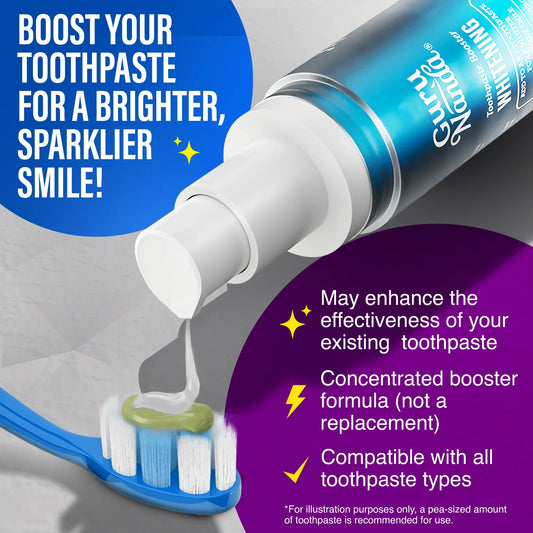 Whitening Toothpaste Booster with Enzymes & Peroxide – 1 fl oz