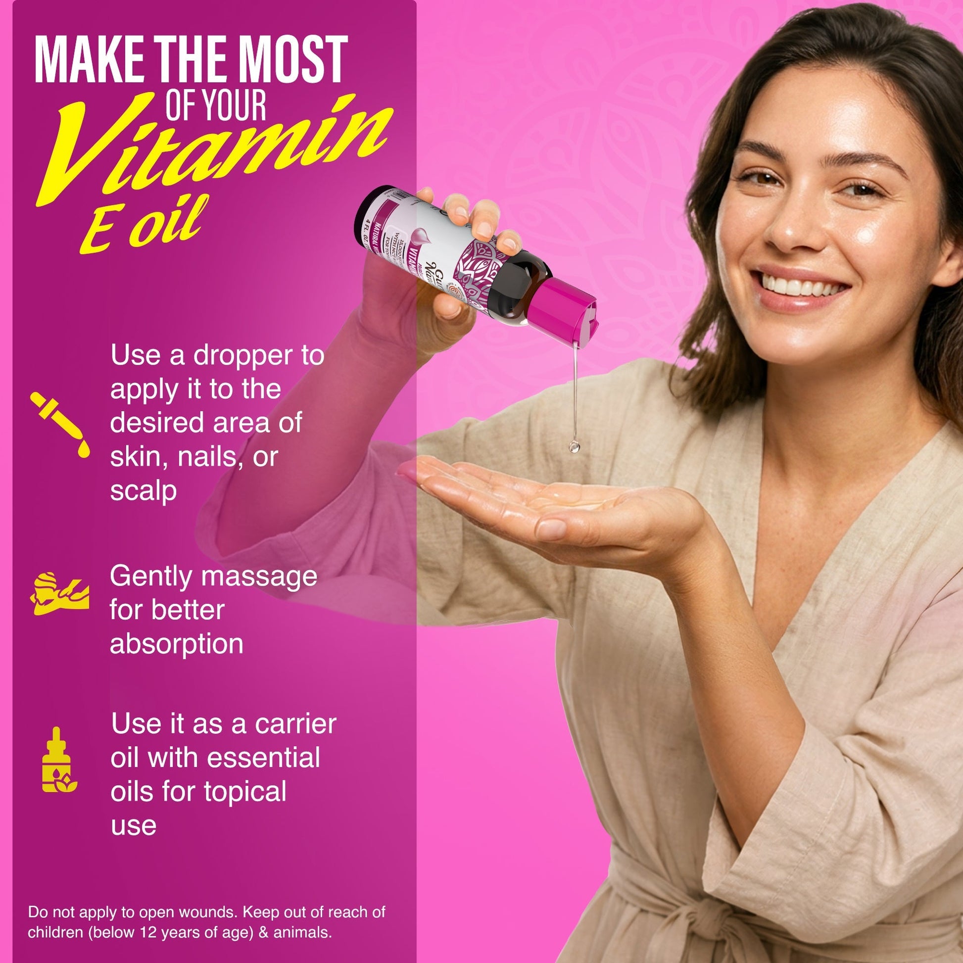 Vitamin E Oil 15,000 IU – 4 oz