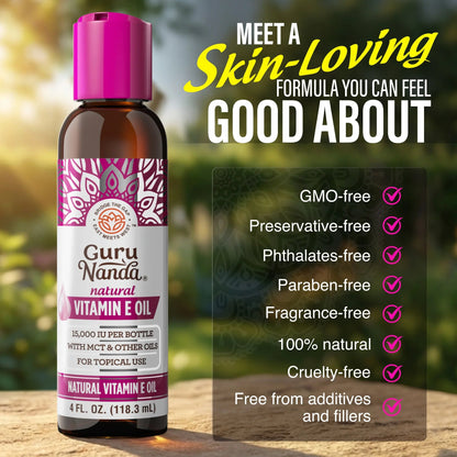 Vitamin E Oil 15,000 IU – 4 oz