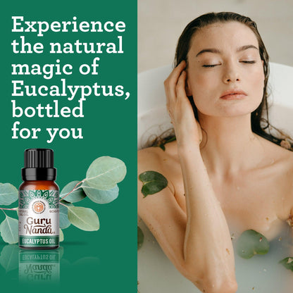 Eucalyptus Essential Oil, 15 ML – 2 Pack