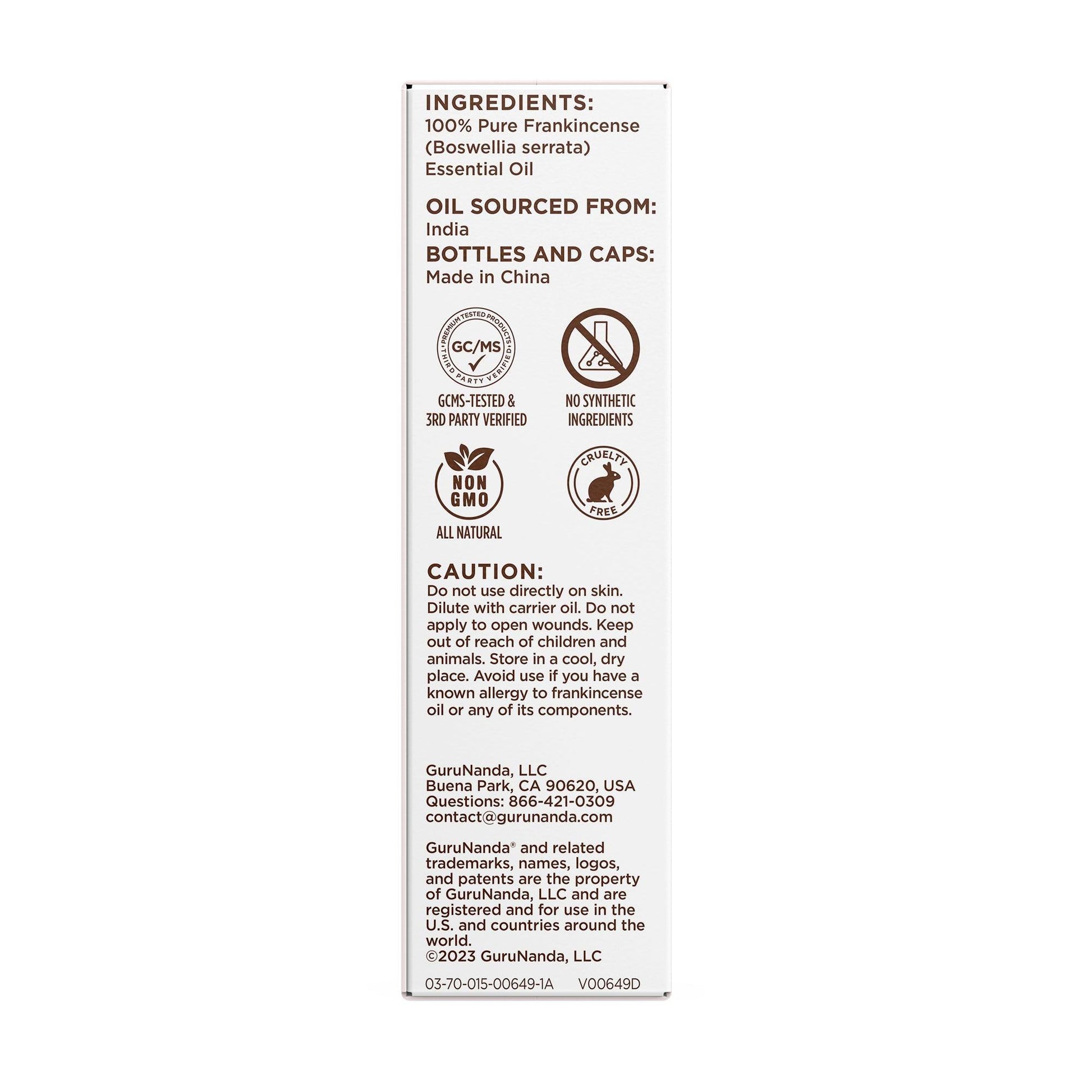 Frankincense Essential Oil, 15 ML – 1 Pack