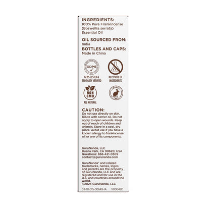 Frankincense Essential Oil, 15 ML – 1 Pack