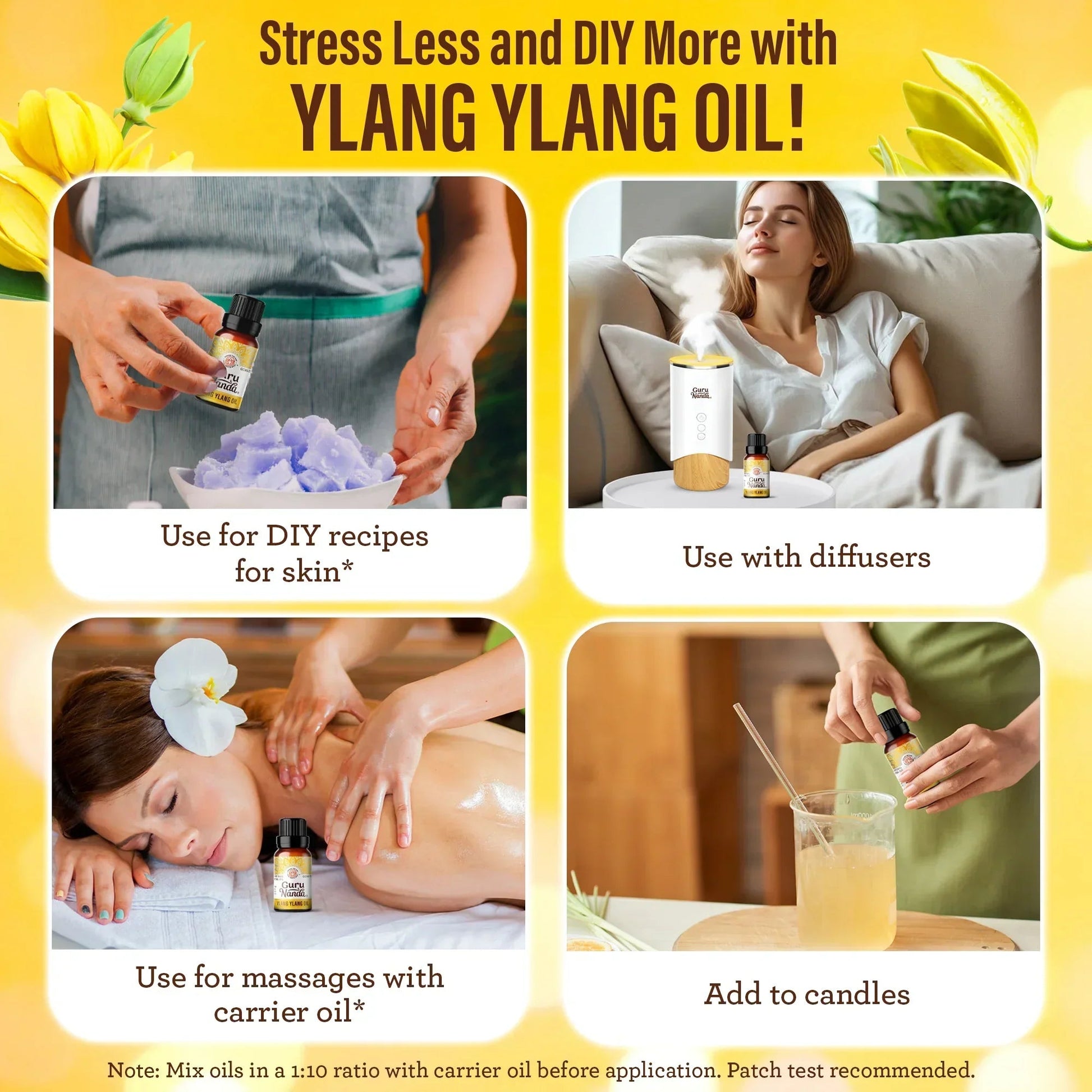 Ylang Ylang Essential Oil, 10mL - 2-Pack