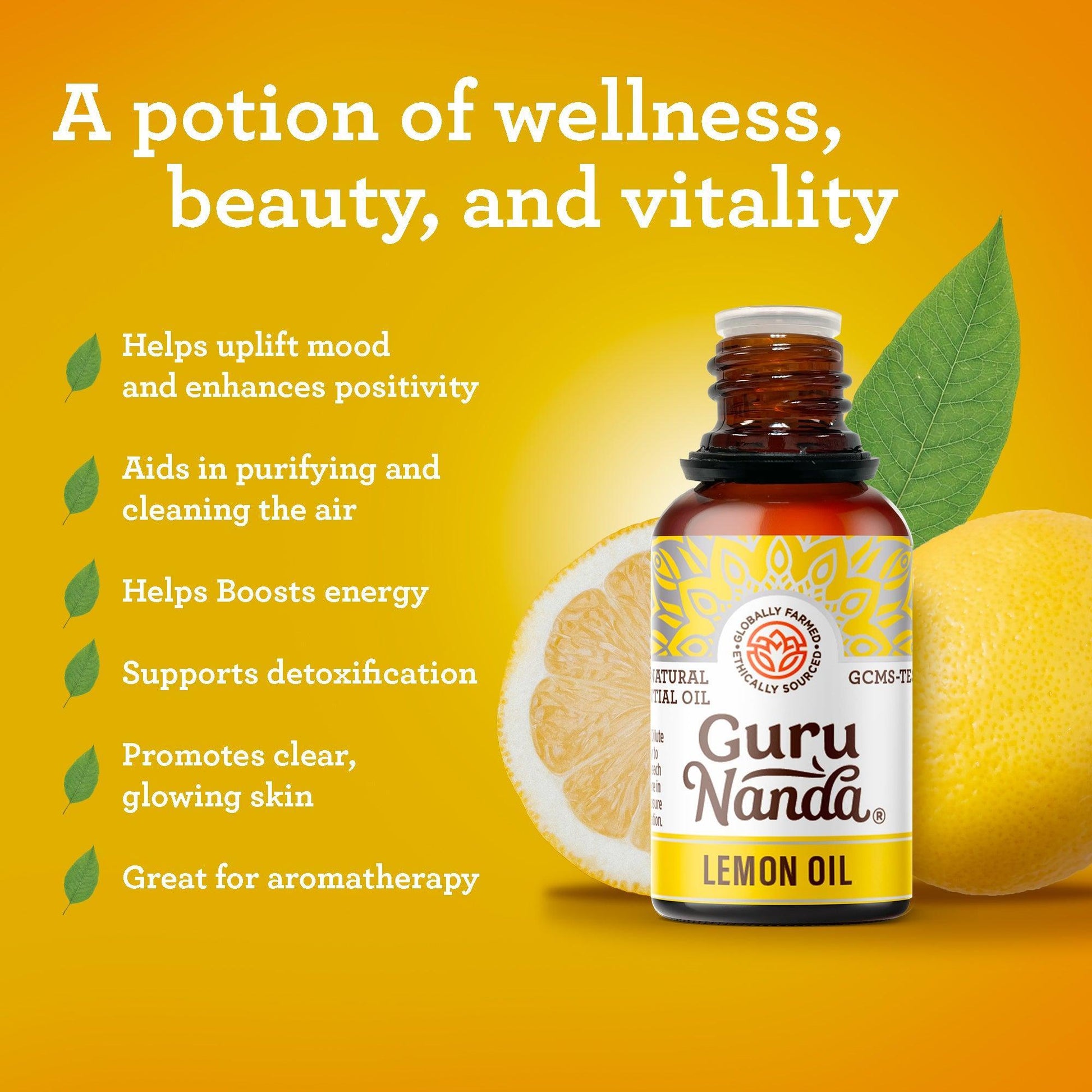 Lemon Essential Oil, 15 ML - 1 PK