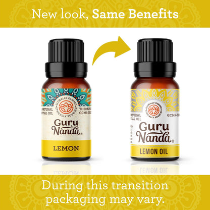 Lemon Essential Oil, 15 ML - 2 PK