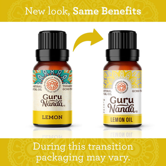 Lemon Essential Oil, 15 ML - 2 PK