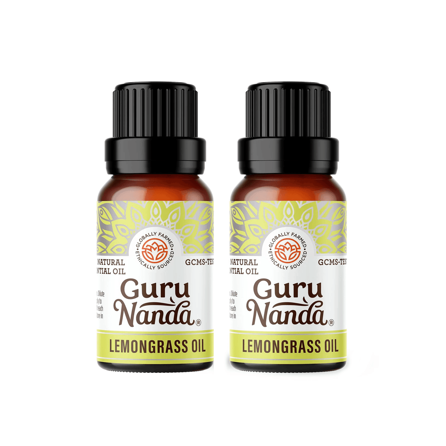 Lemongrass Essential Oil, 15 mL - 2 -Pack