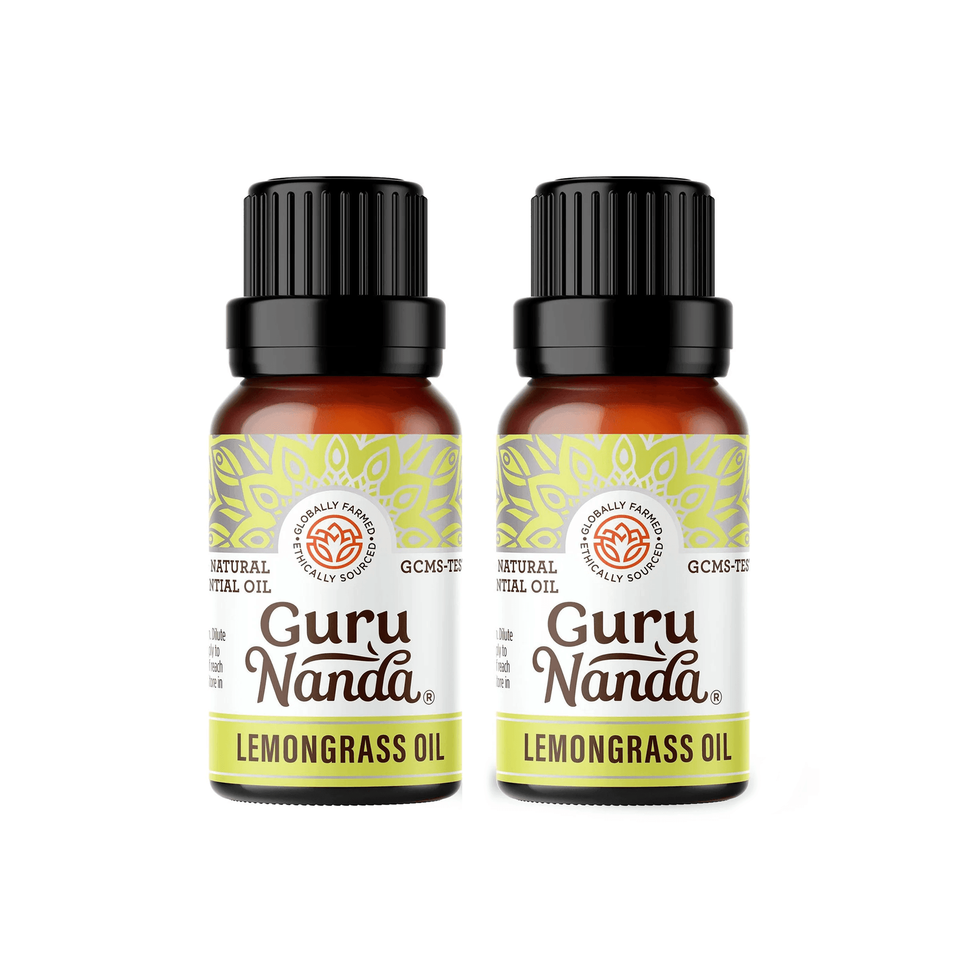 Lemongrass Essential Oil, 15 mL - 2 -Pack