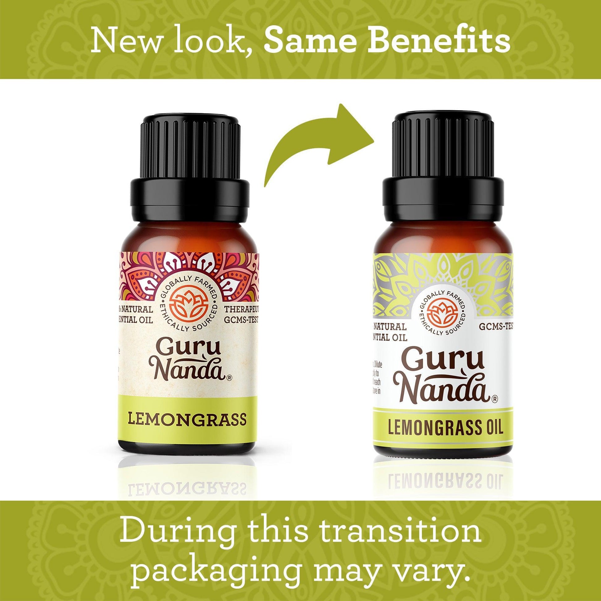Lemongrass Essential Oil, 15 ML - 2 PK