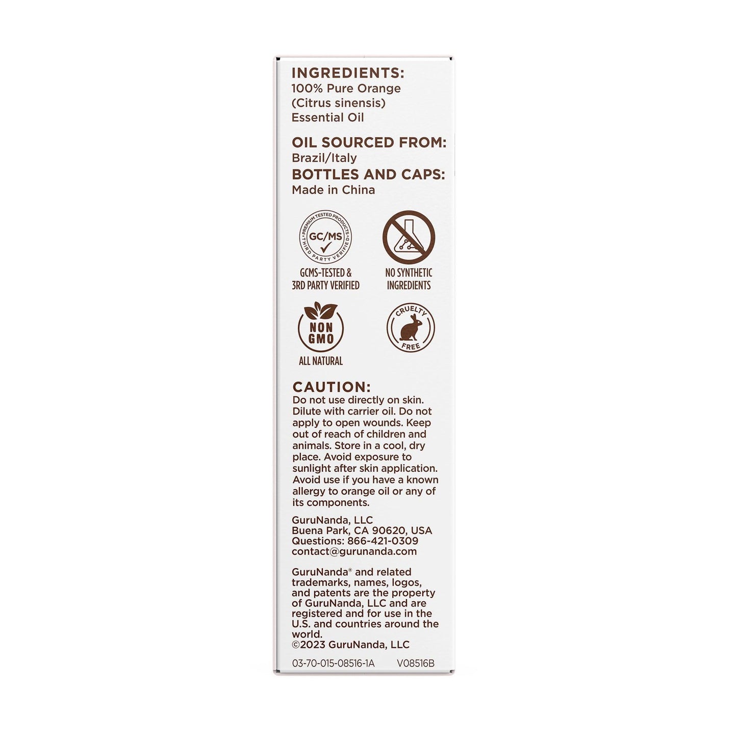 Orange Essential Oil, 15 ML - 1-Pack