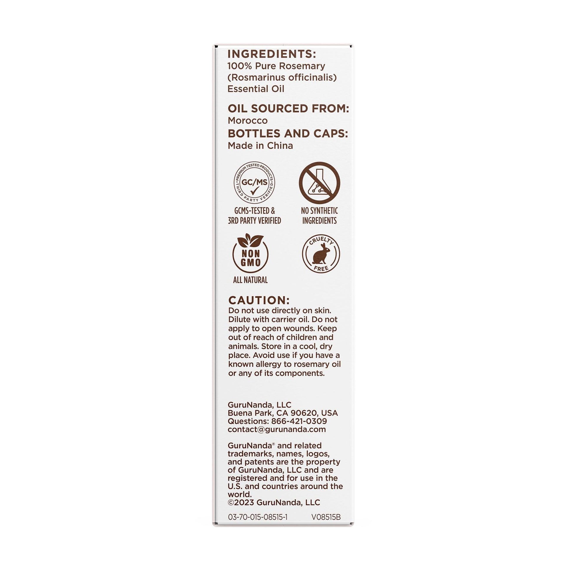 Rosemary Essential Oil, 15 ML - 1-Pack